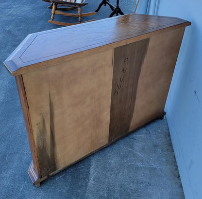 Buffet/ cabinet/ credenza half octagon