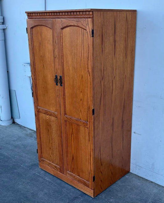 Vintage Armoire Computer Desk