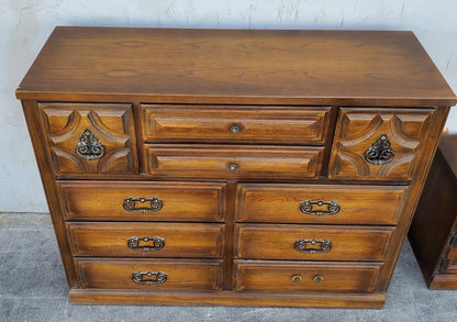 Dresser/tallboy and nightstand set