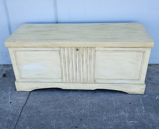 Blonde/light wood chest/trunk lane