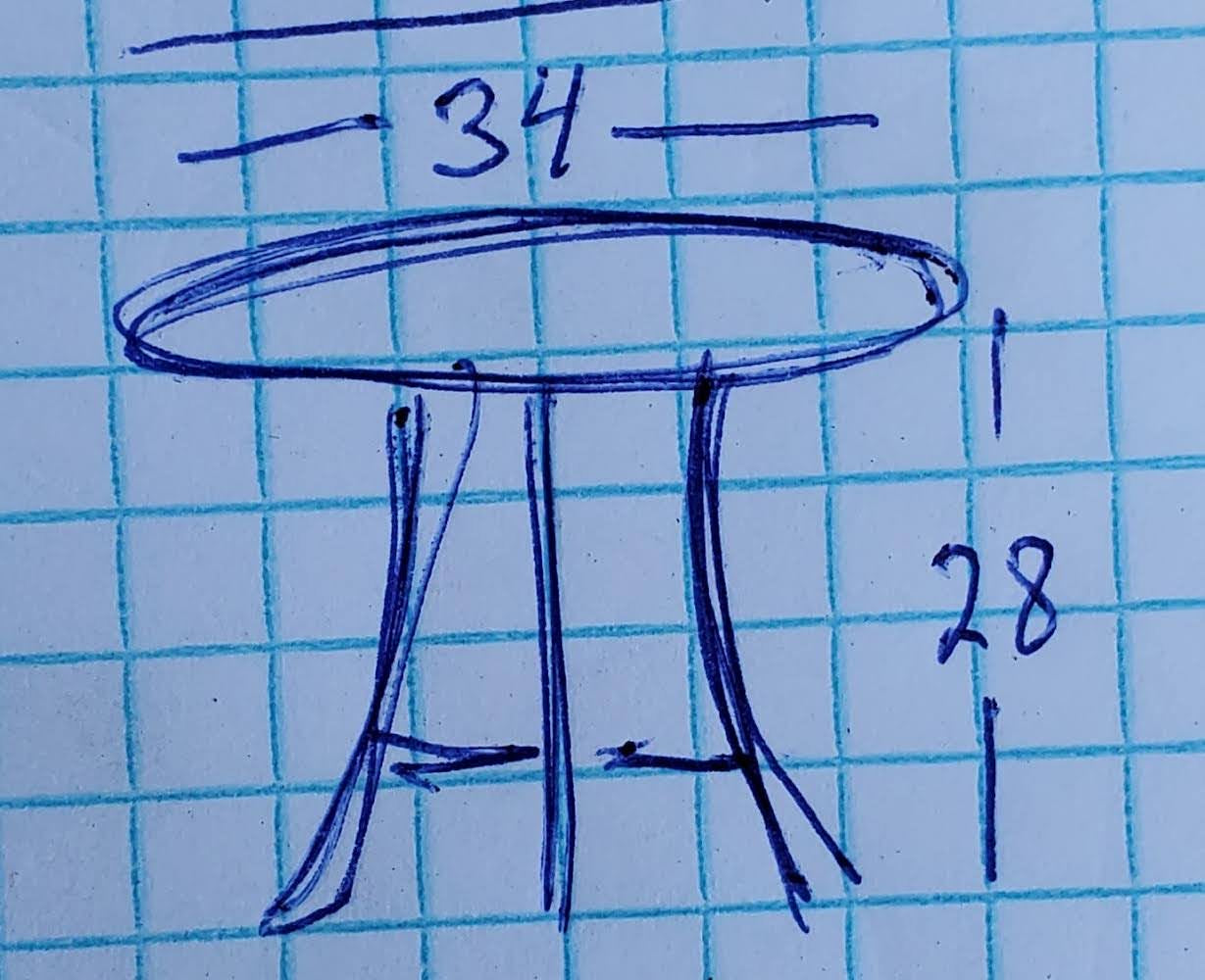 Round patio wicker table and 3 wicker chairs set