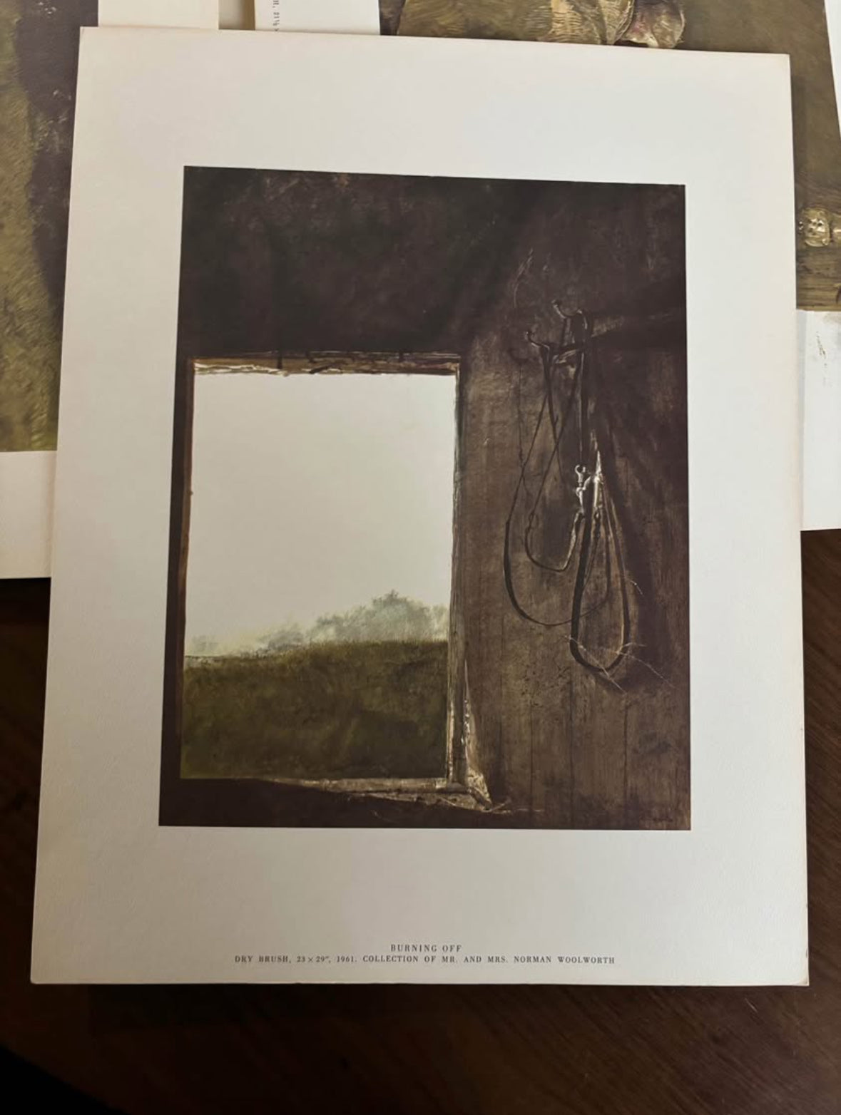 The FOUR SEASONS a Portfolio of 7 Loose Prints by Andrew Wyeth in Case First Printing 1962