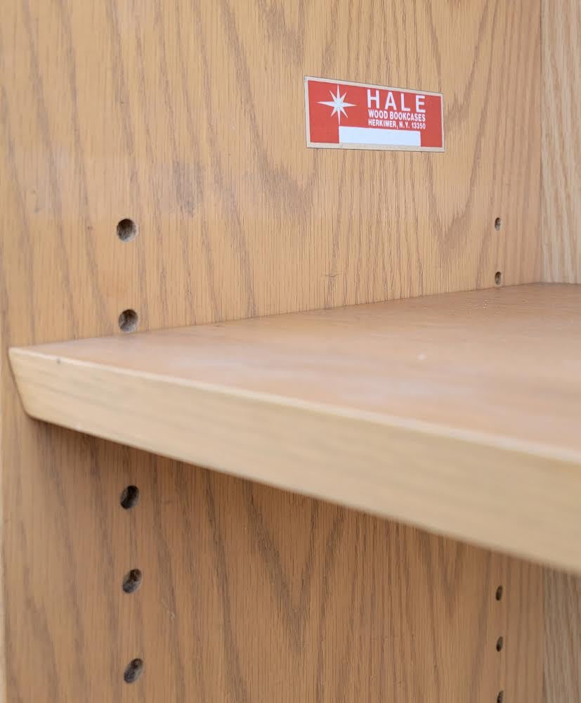 Hale Light wood bookcase/ bookshelf