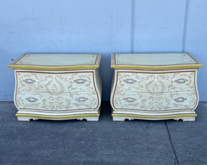 Vintage Drexel Heritage French Provincial 2 Matching Night Stands