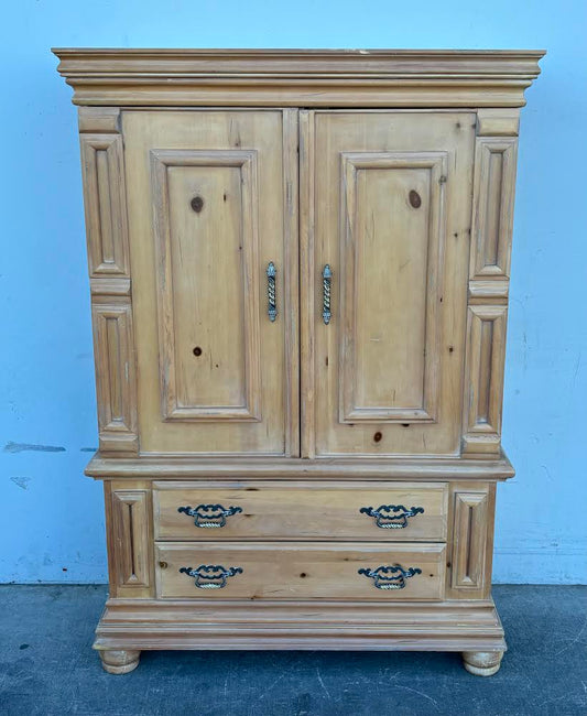 Boyd Solid Wood Storage Armoire Cabinet