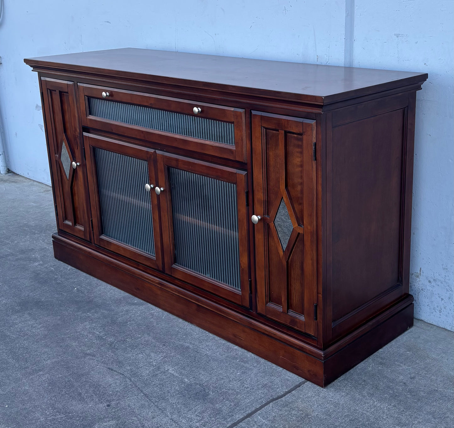 Dark wood sideboard/ buffet tv cabinet