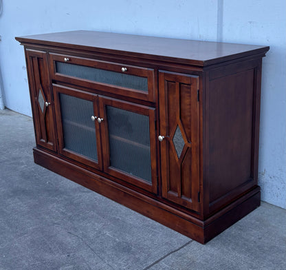 Dark wood sideboard/ buffet tv cabinet