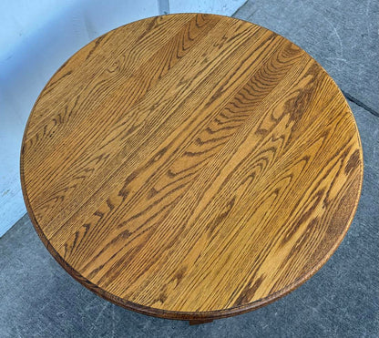Heirloom USA Made Side Table/Round Wood