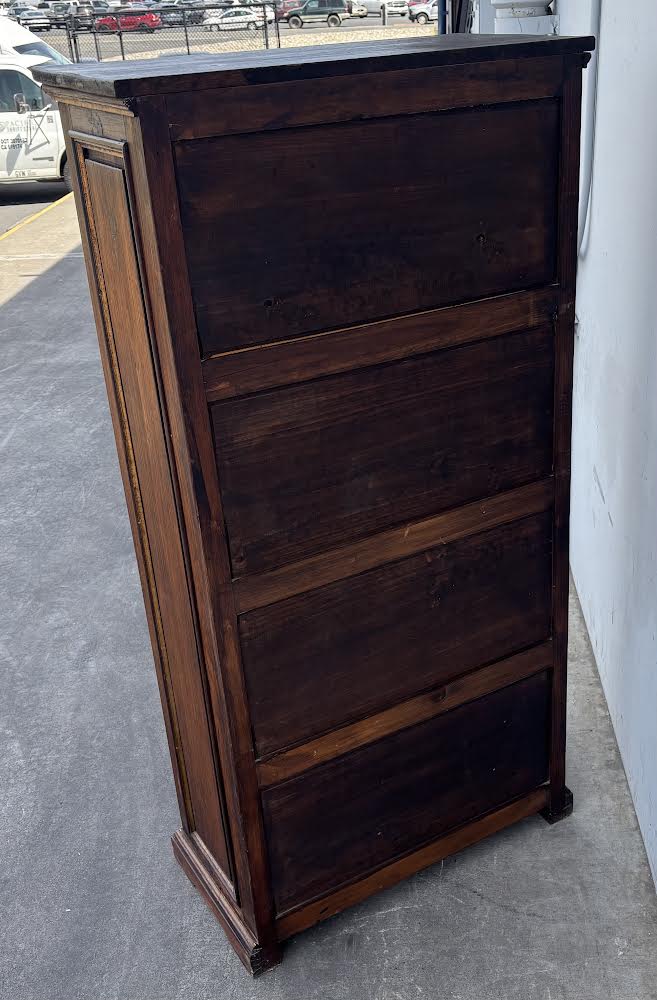 Vintage Tall 8 Drawer Dresser Chest