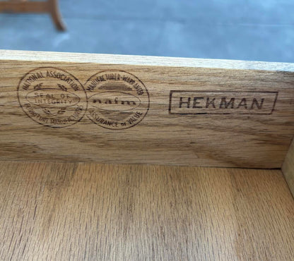 Hekman Vintage 1960s End Table With Drawers