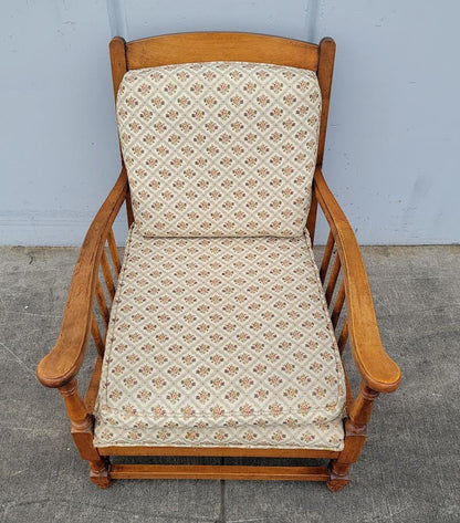 antique/ vintage floral armchair