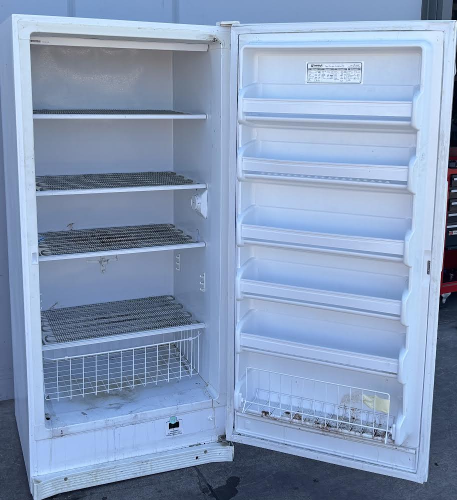 kenmore white commercial freezer