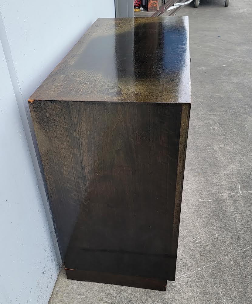 Antique/ vintage dark wood chest of drawers storage/ file / jewelry cabinet/ buffet