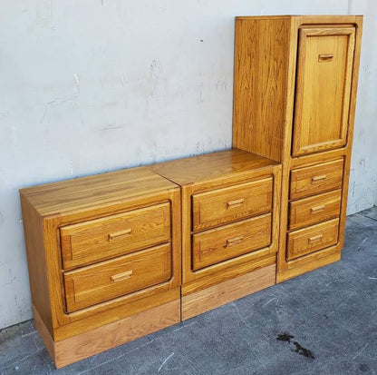 Nightstands/end/side tables and side cabinet with drawers