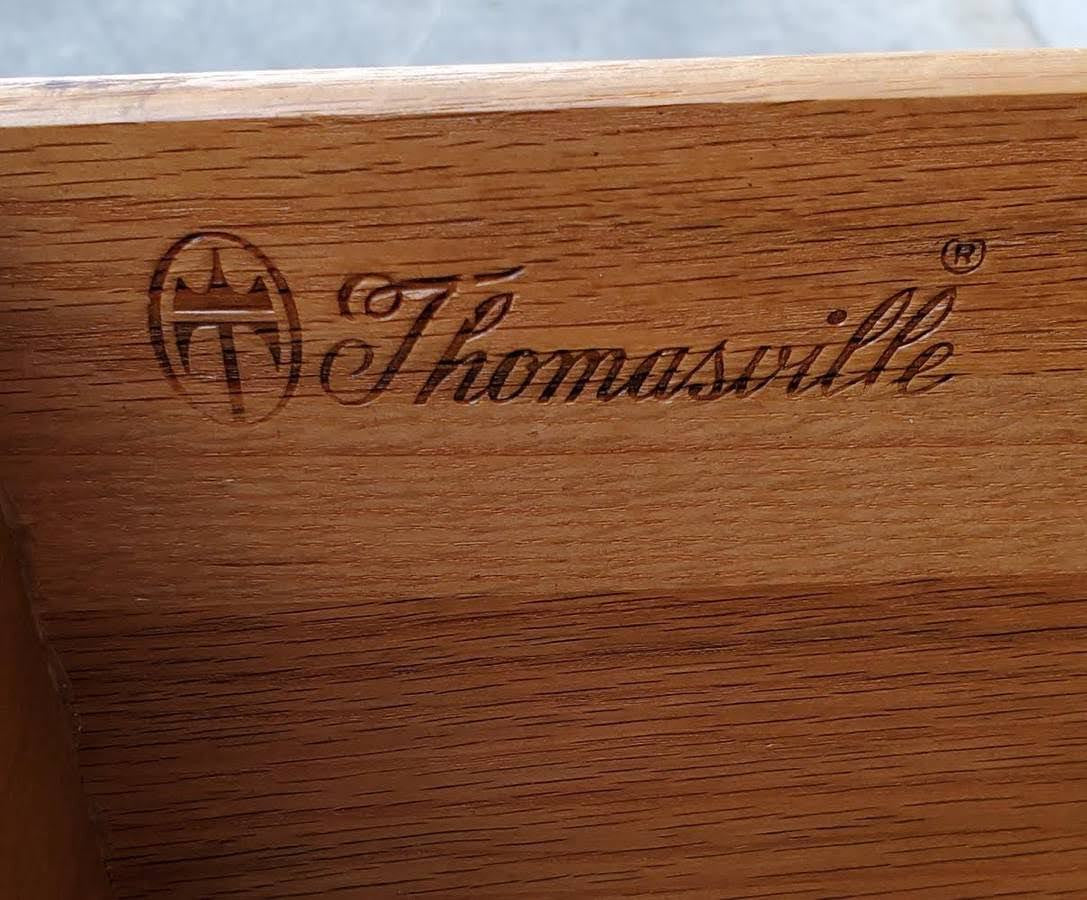 Thomasville carved French Provincial armoire