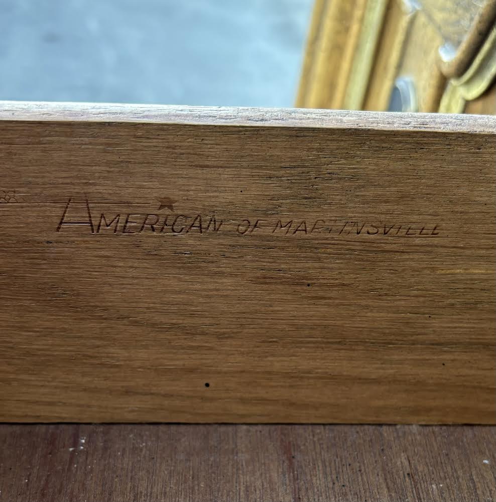 Vintage China Hutch American of Martinsville