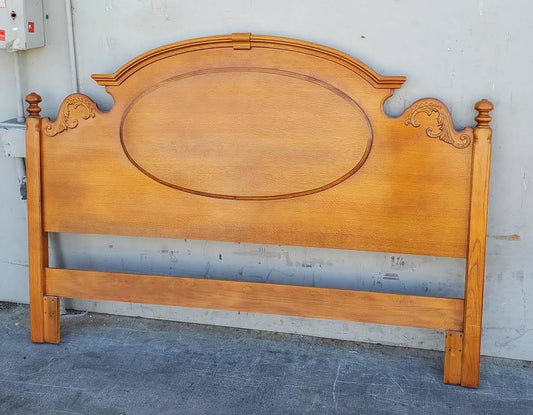 Antique/vintage wood headboard