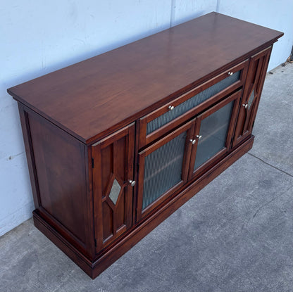 Dark wood sideboard/ buffet tv cabinet