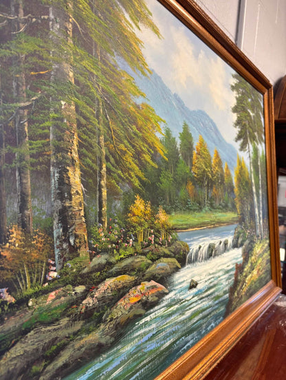 Original Oil Painting signed by Joyce “Landscape “