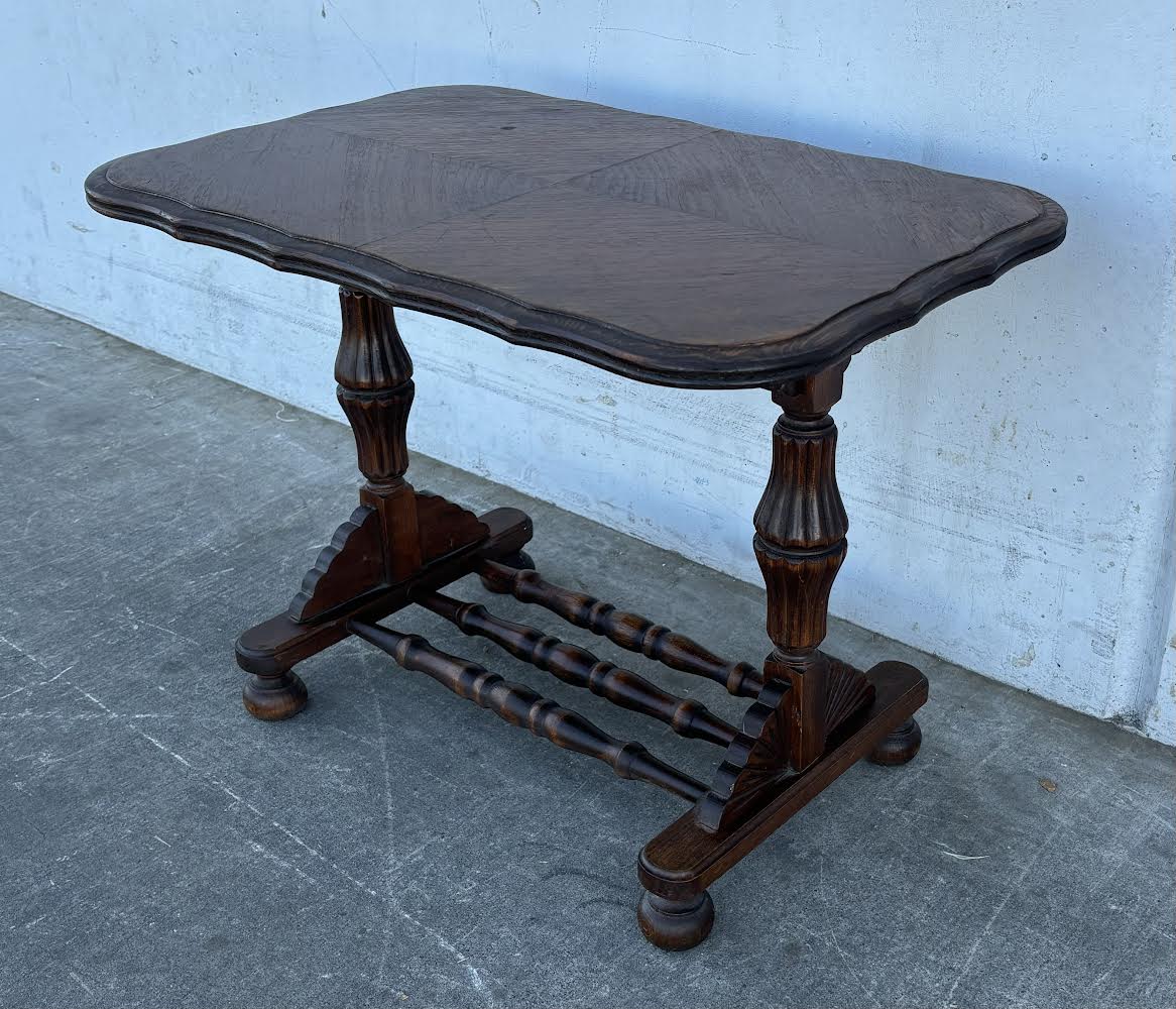 Antique Wood Entry Table/Side Table