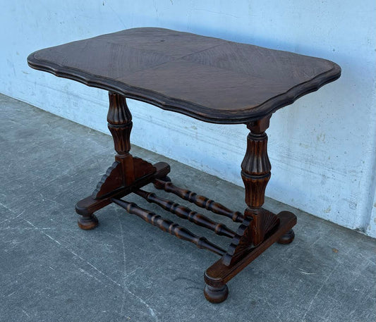Antique Wood Entry Table/Side Table