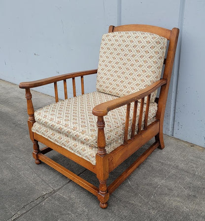 antique/ vintage floral armchair