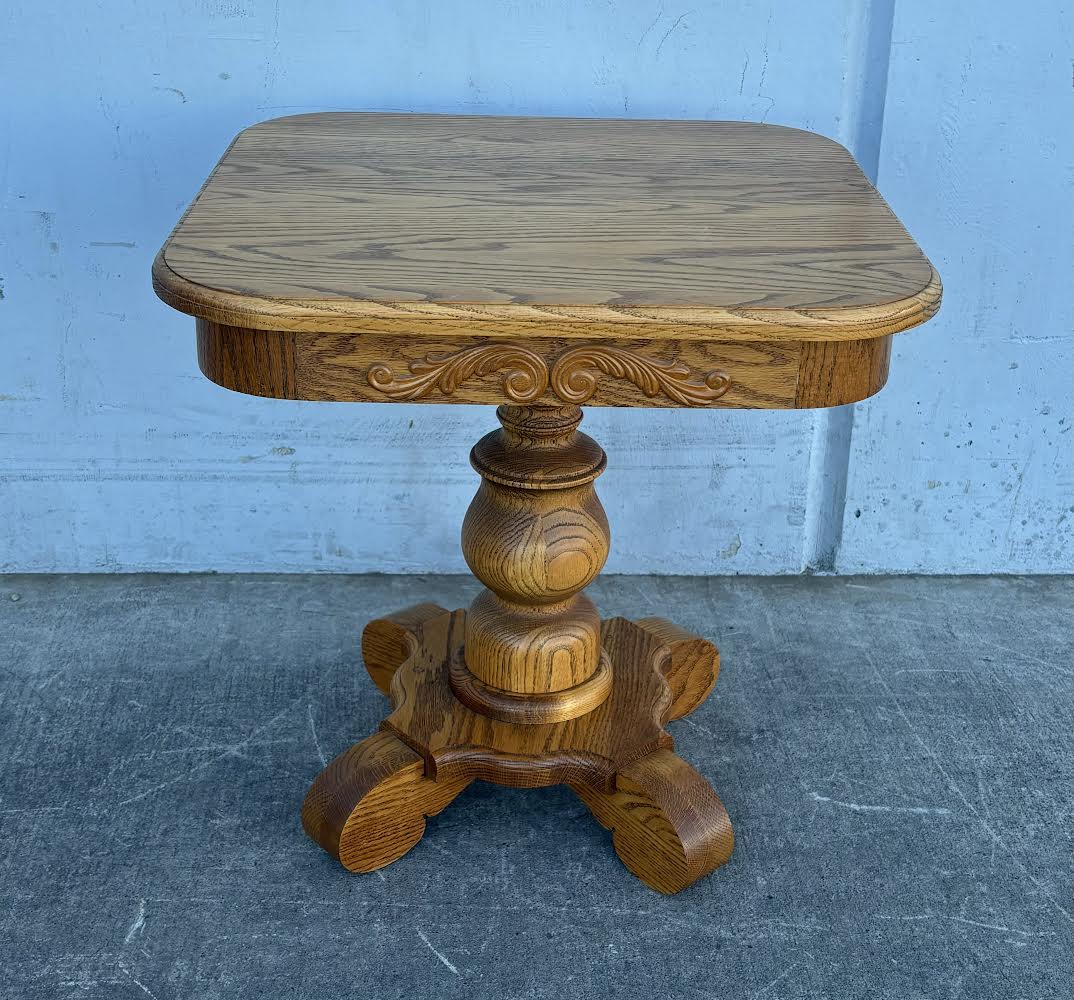 Heirloom USA made End Table Small Table