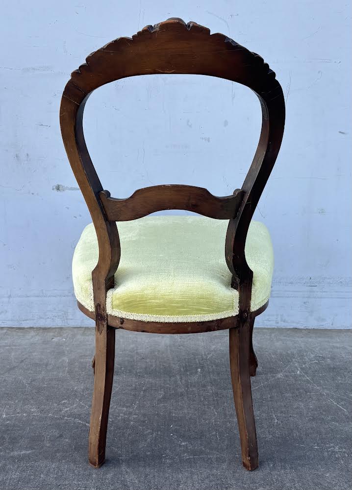 Antique Victorian Quality Carved Wood Chair