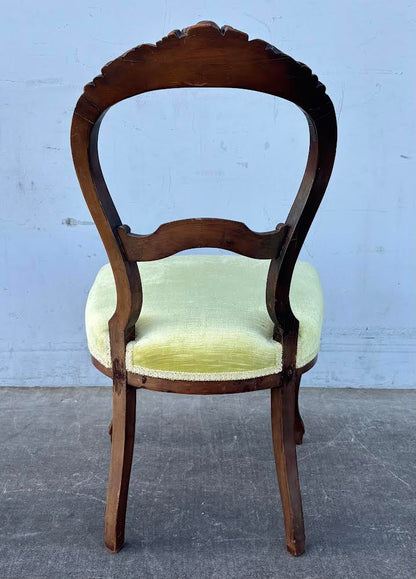 Antique Victorian Quality Carved Wood Chair