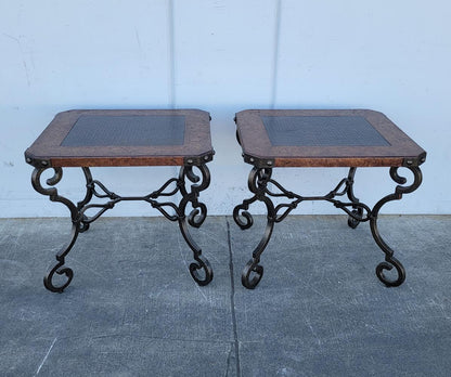 End/side tables (2) Bernhardt la Paz style