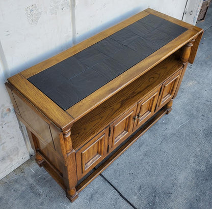 Buffet sideboard drop down leaves server