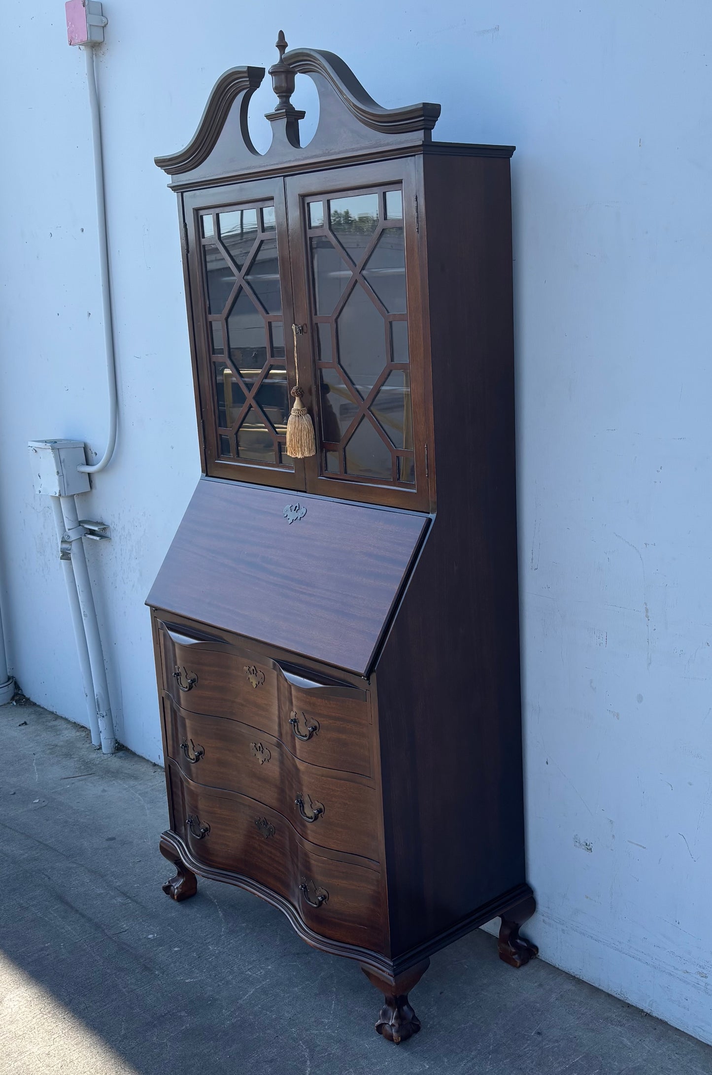 Antique Mahogany Secretary Desk
