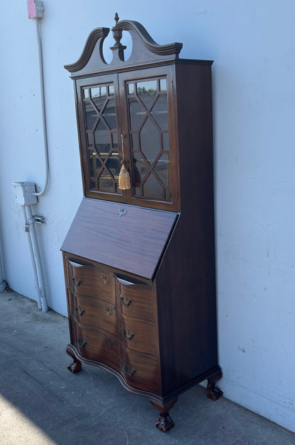 Antique Mahogany Secretary Desk