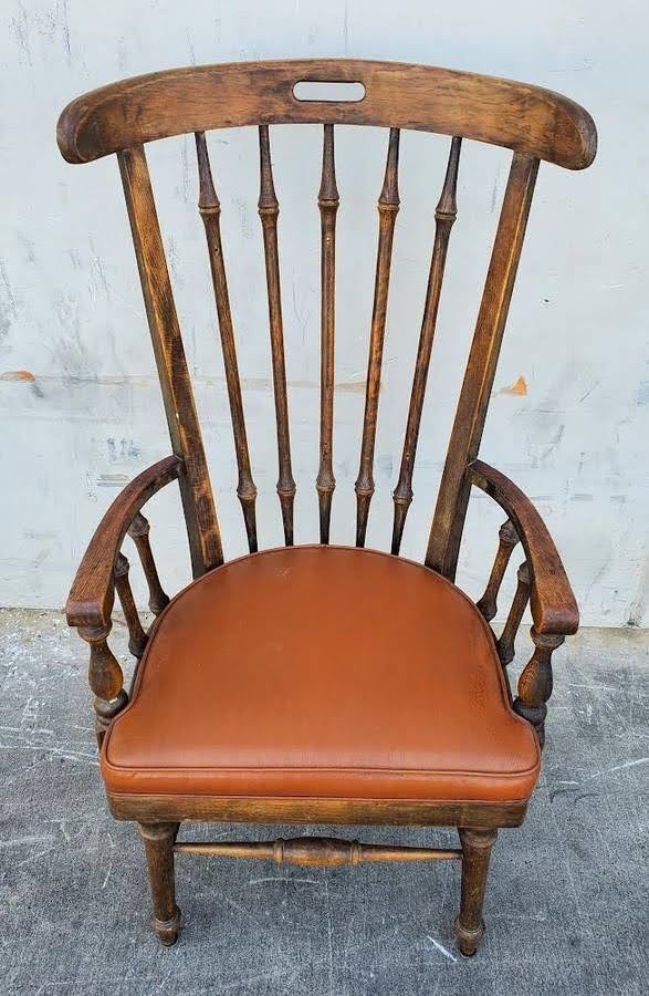 Dining armchair spindle back antique/vintage