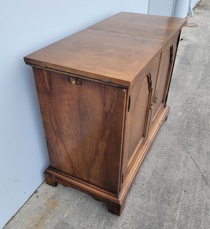 Century buffet/cabinet flip top server