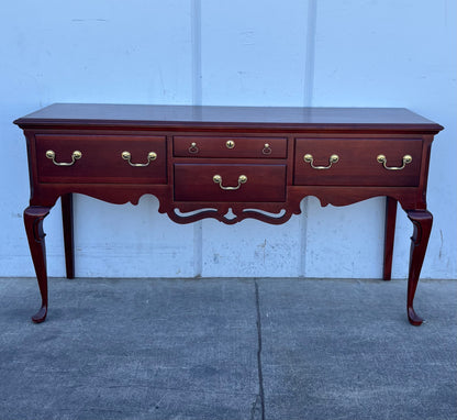 Pennsylvania house dark wood mahogany console/ hallway table