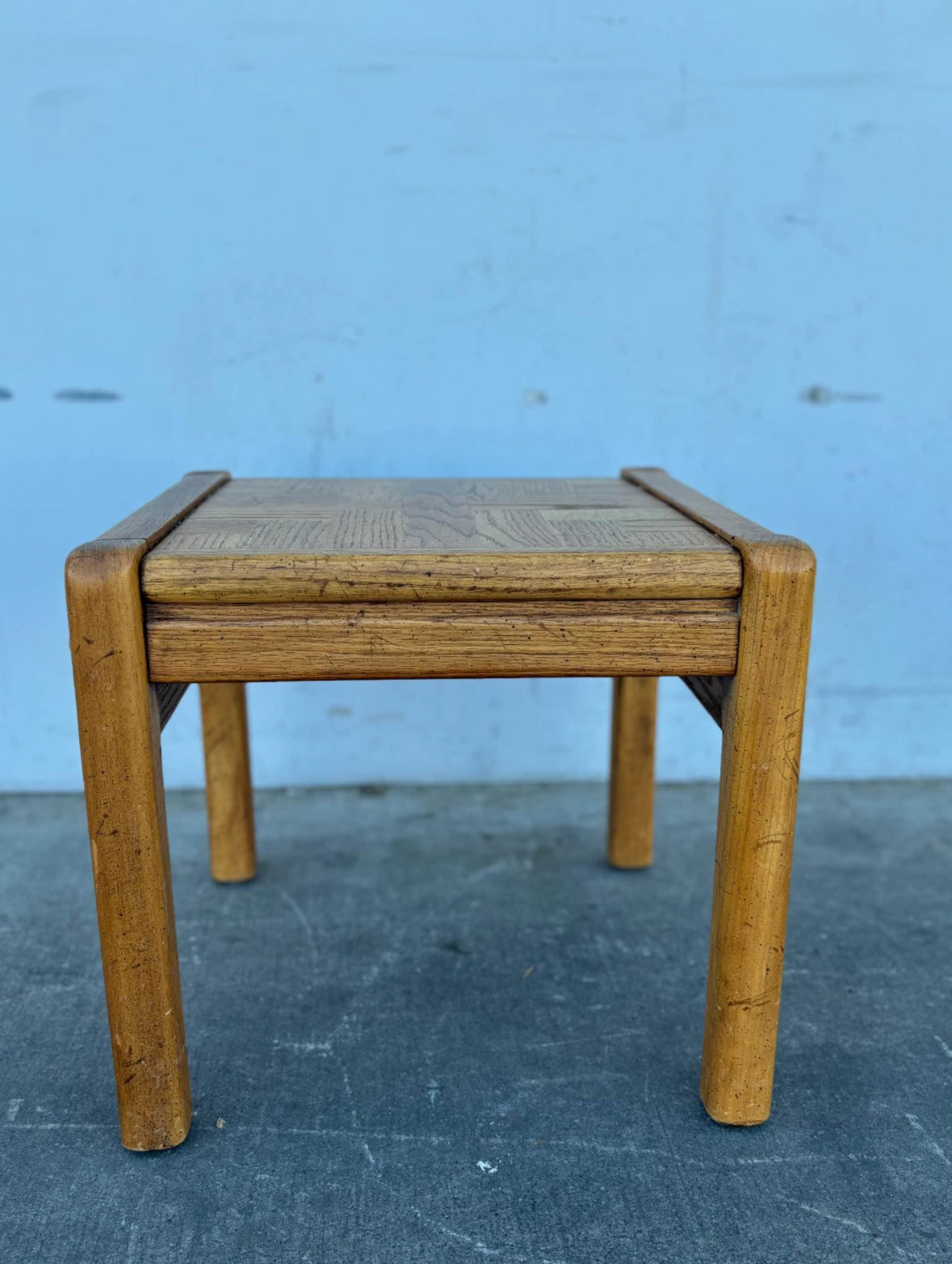 Vintage Wicker Coffee table/side table