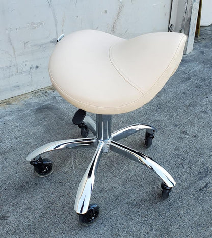 Dr lomilomi rolling saddle seat salon/clinic stool