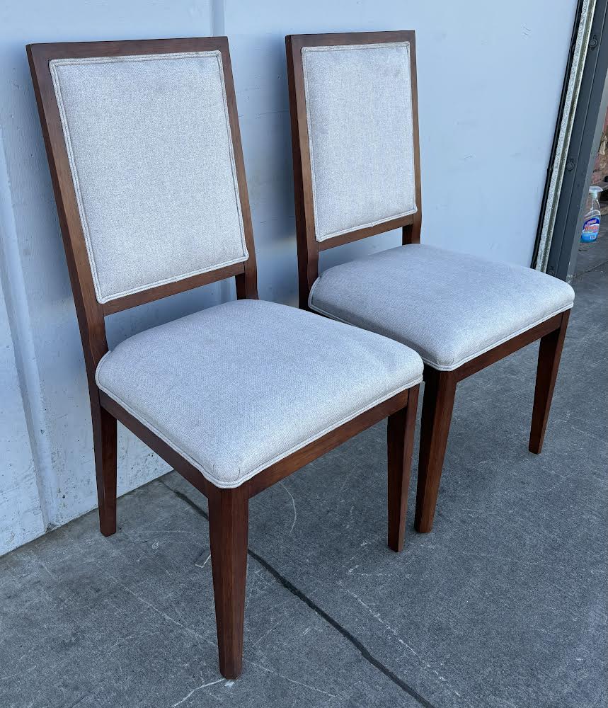 Dining Side Chairs, a pair