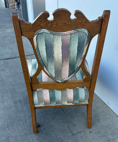 Vintage Armchair striped