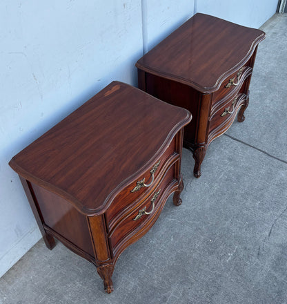 Dixie nightstands/ bed side tables dark wood