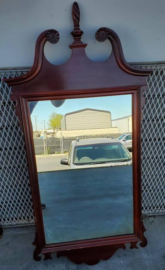 Antique/vintage bedroom set tall dresser/highboy and dresser chest with mirror