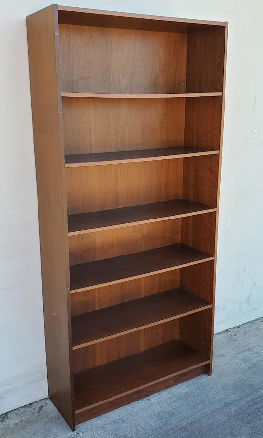 vintage modern 6 bookshelf /bookcase