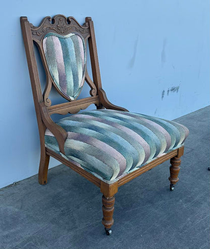 Vintage Armchair striped