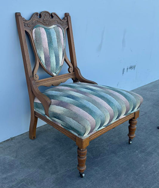 Vintage Armchair striped