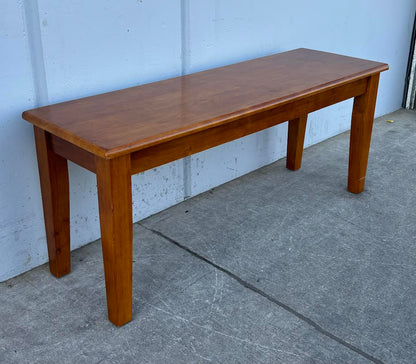 Long Wood Console Table