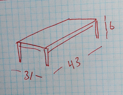 glass top coffee table