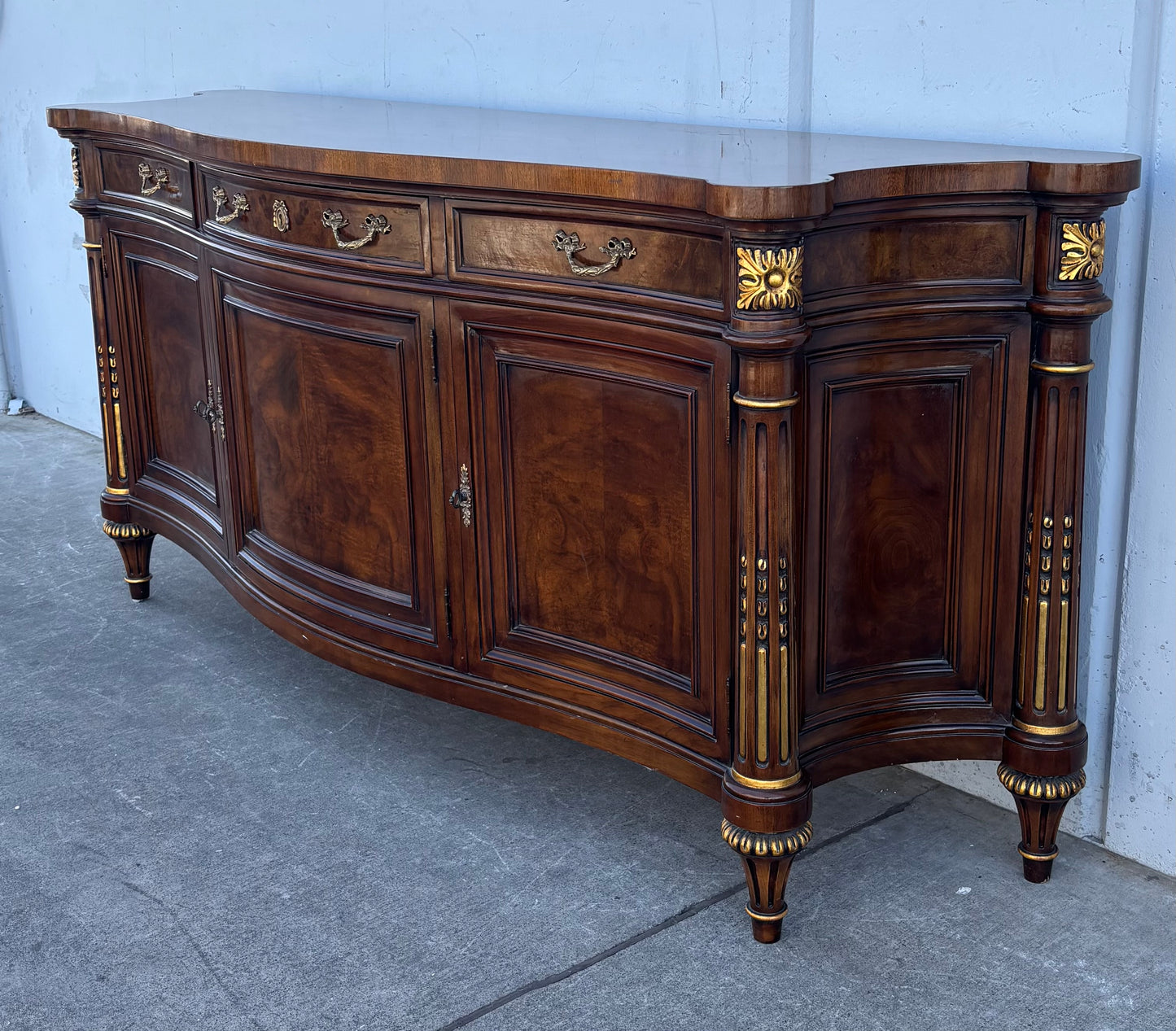 Karges sideboard/ buffet credenza cabinet dark wood