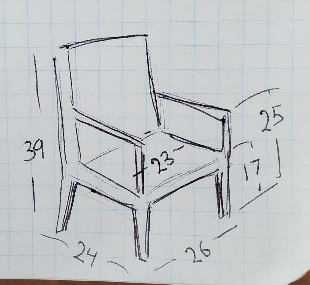 yellow/ beige dining armchair antique/ vintage