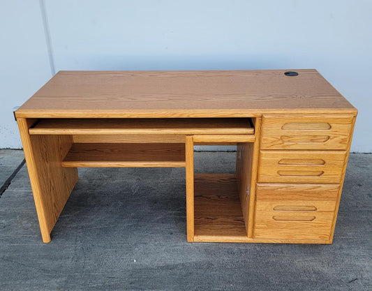 office/ computer desk light wood